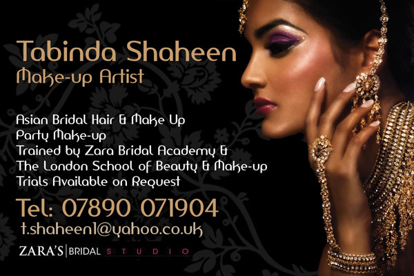 Tabinda Shaheen - Makeup Artist
